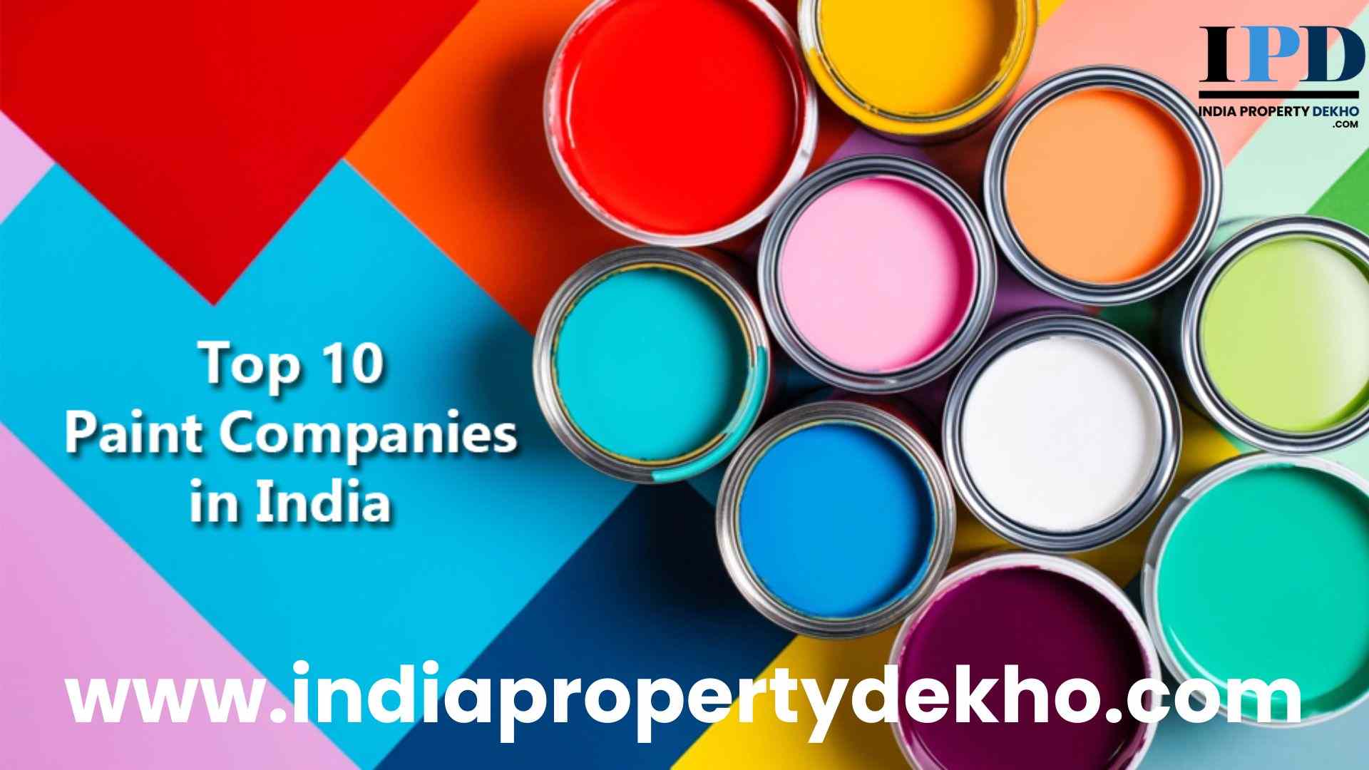 Top 10 Best Paint Companies in India in 2024