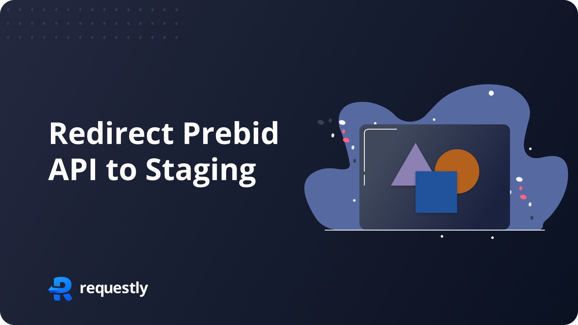 How to redirect prebid API calls to staging server for testing?