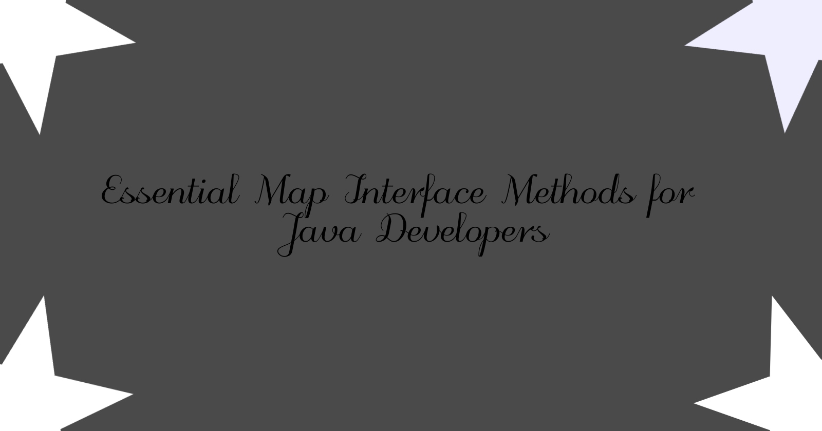 Essential Map Interface Methods for Java Developers