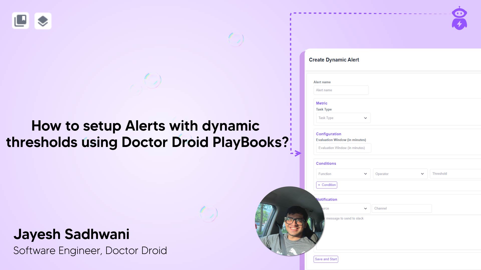 How to setup Alerts with dynamic thresholds using Doctor Droid PlayBooks?