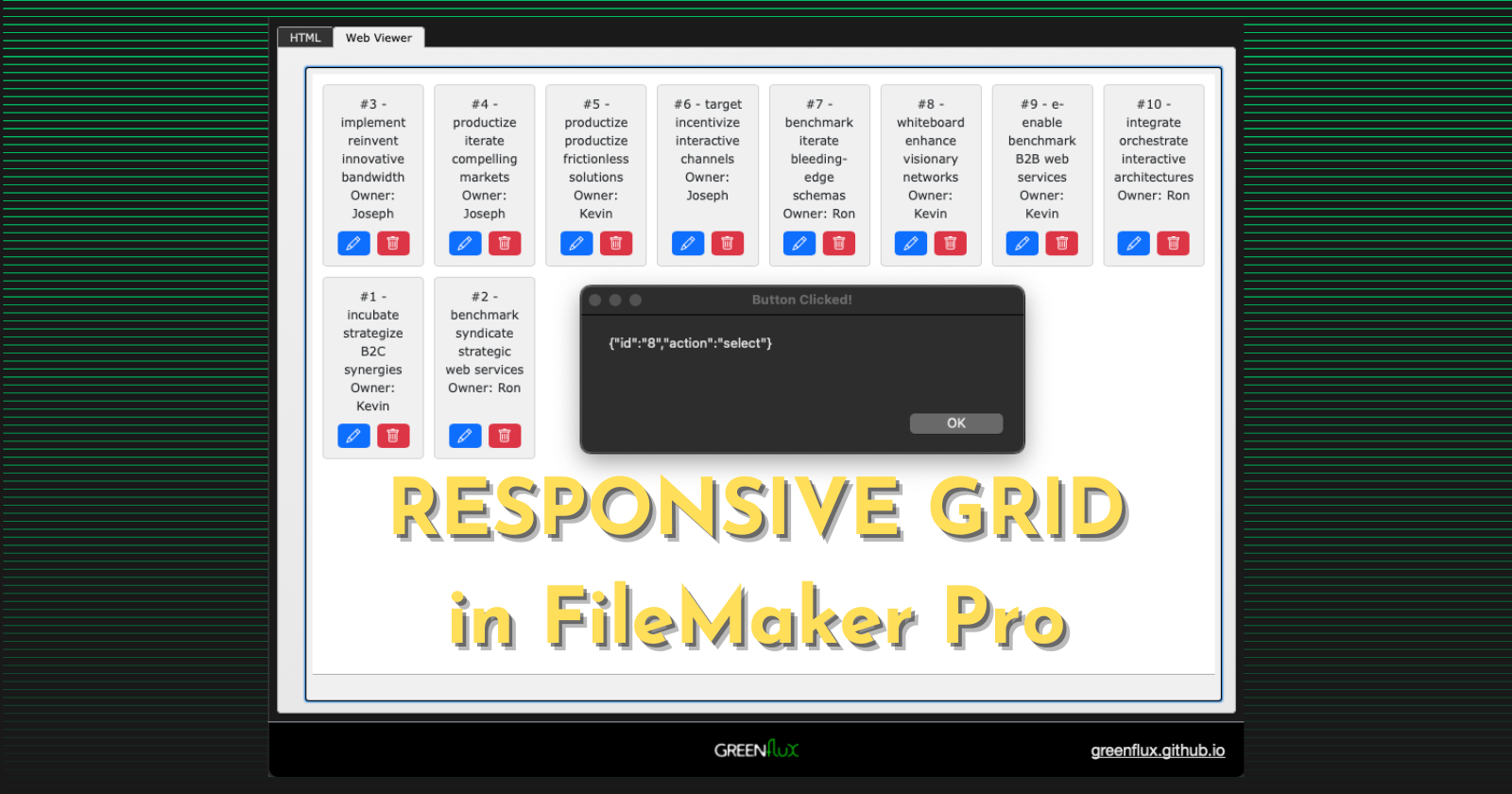 Building a Mobile Responsive Grid Layout in FileMaker Pro