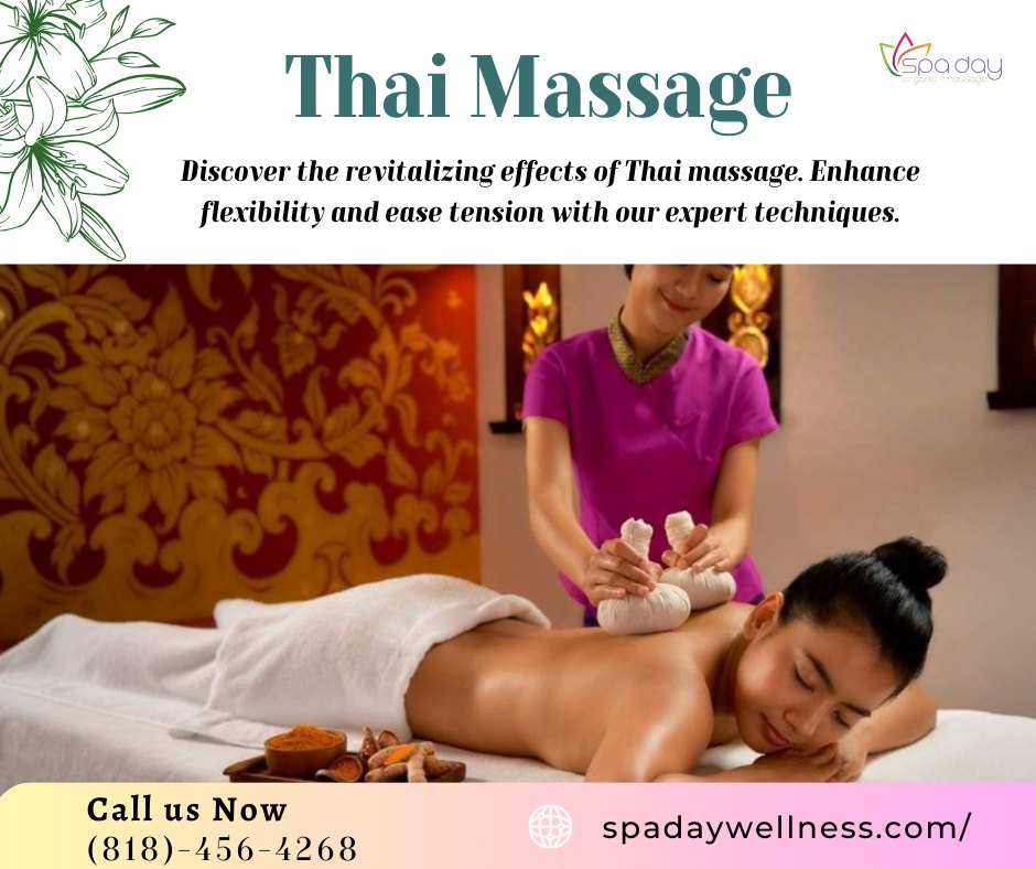 Unlock Holistic Healing with Thai Massage at Spa Day Wellness