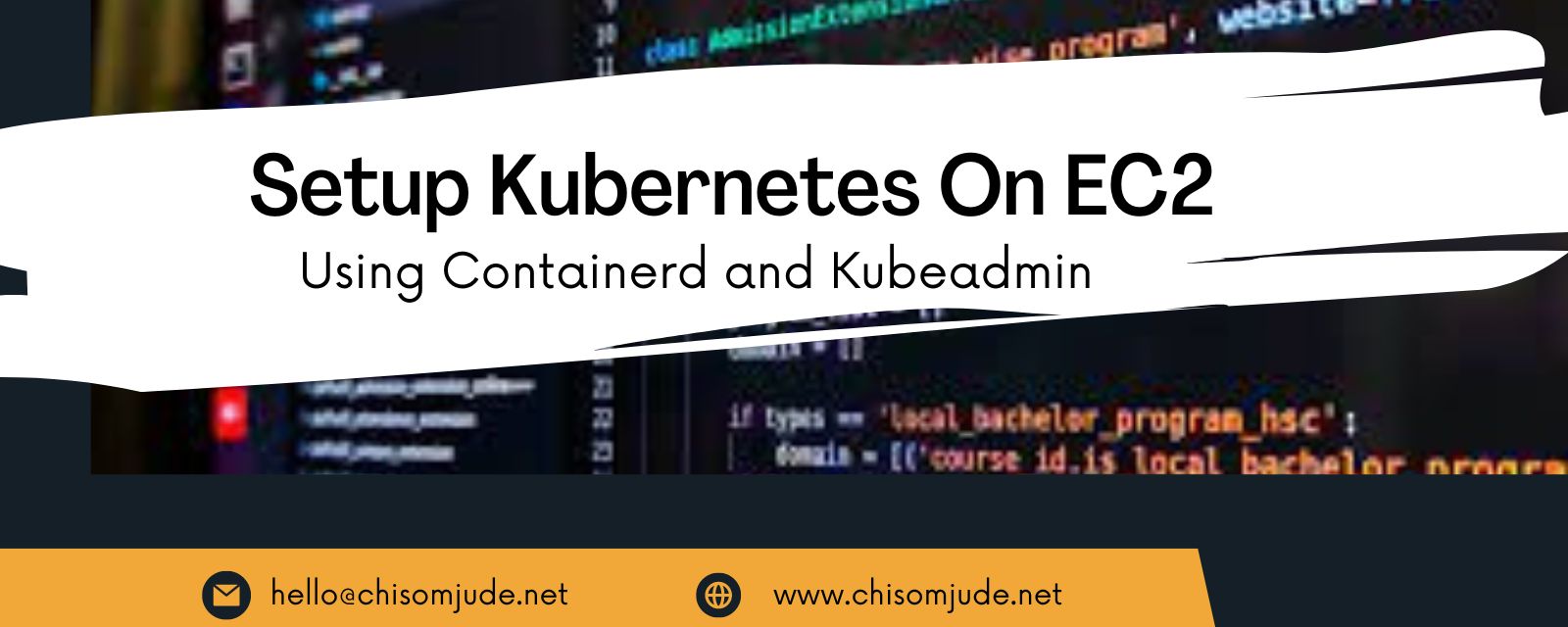 Install Kubernetes Using Containerd And Kubeadm On Ec2 Instances