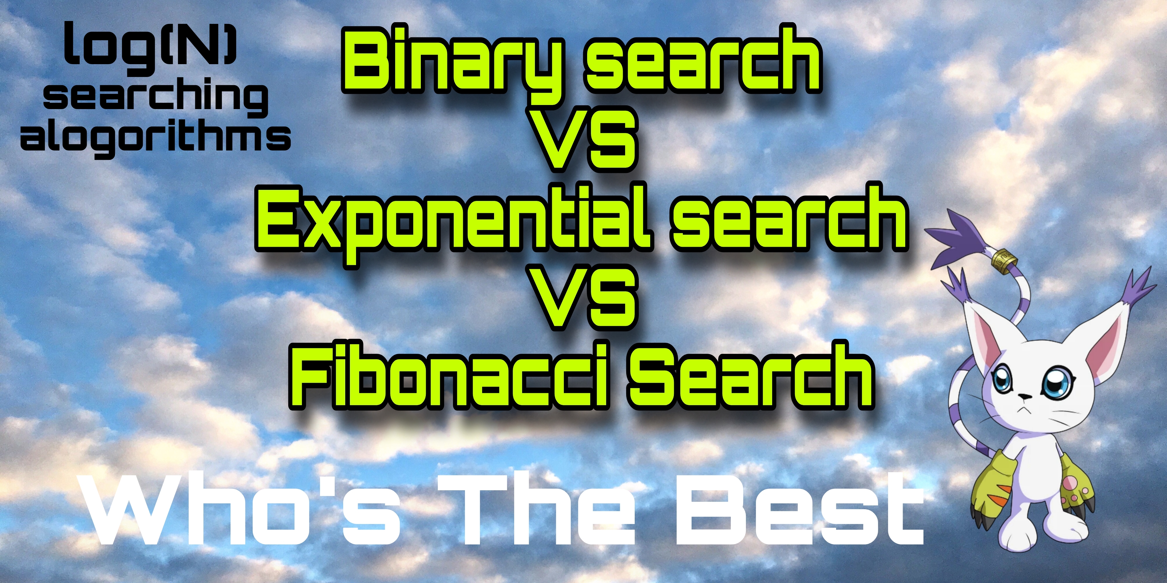 Difference between exponential search and binary search and Fibonacci search