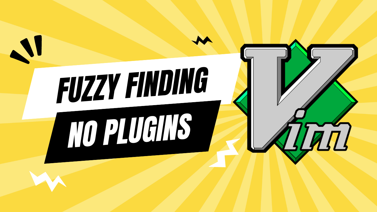 Vim Fuzzy file search and navigation without plugins