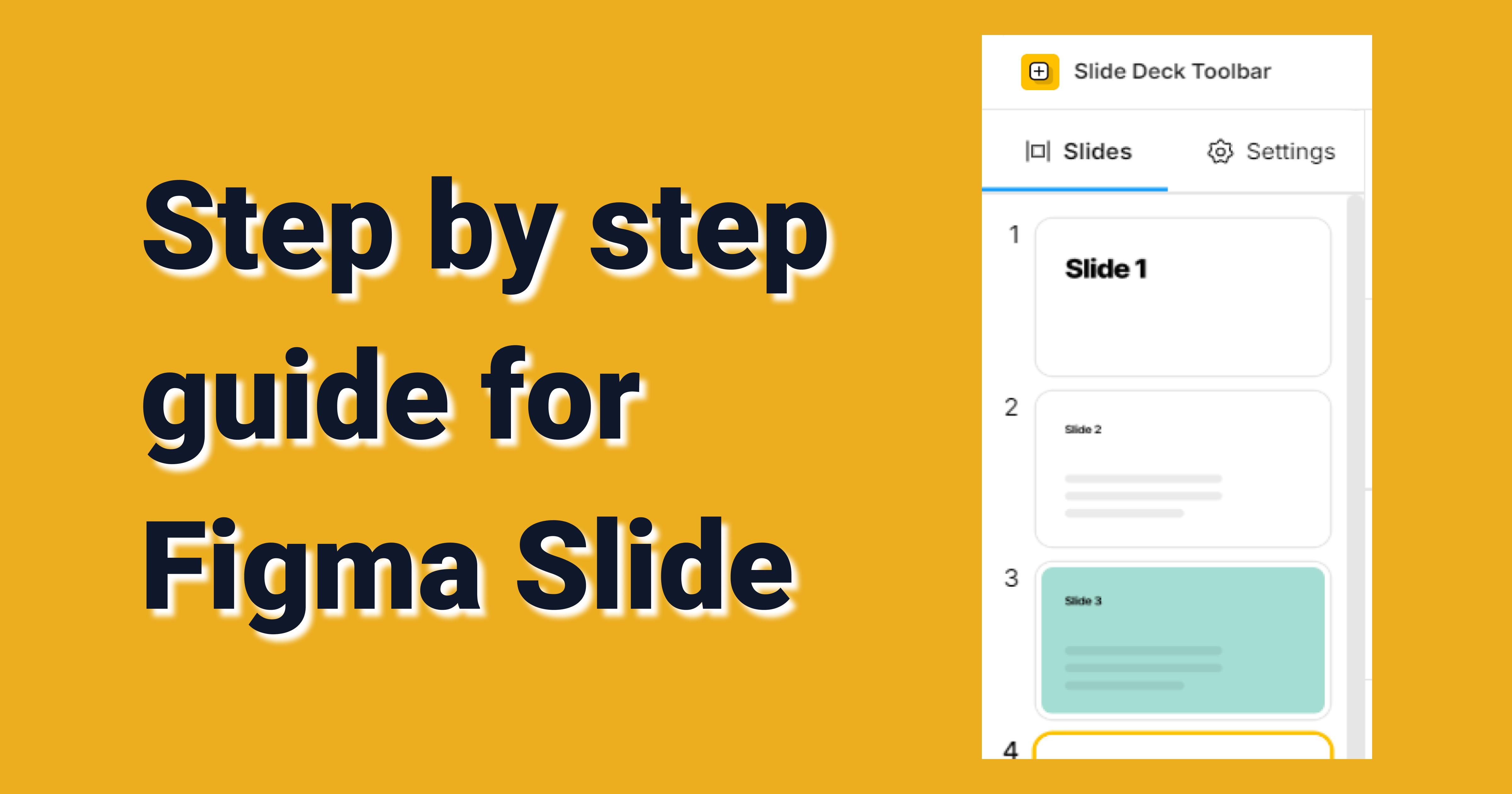 How to use Figma slide deck : Step by step guide