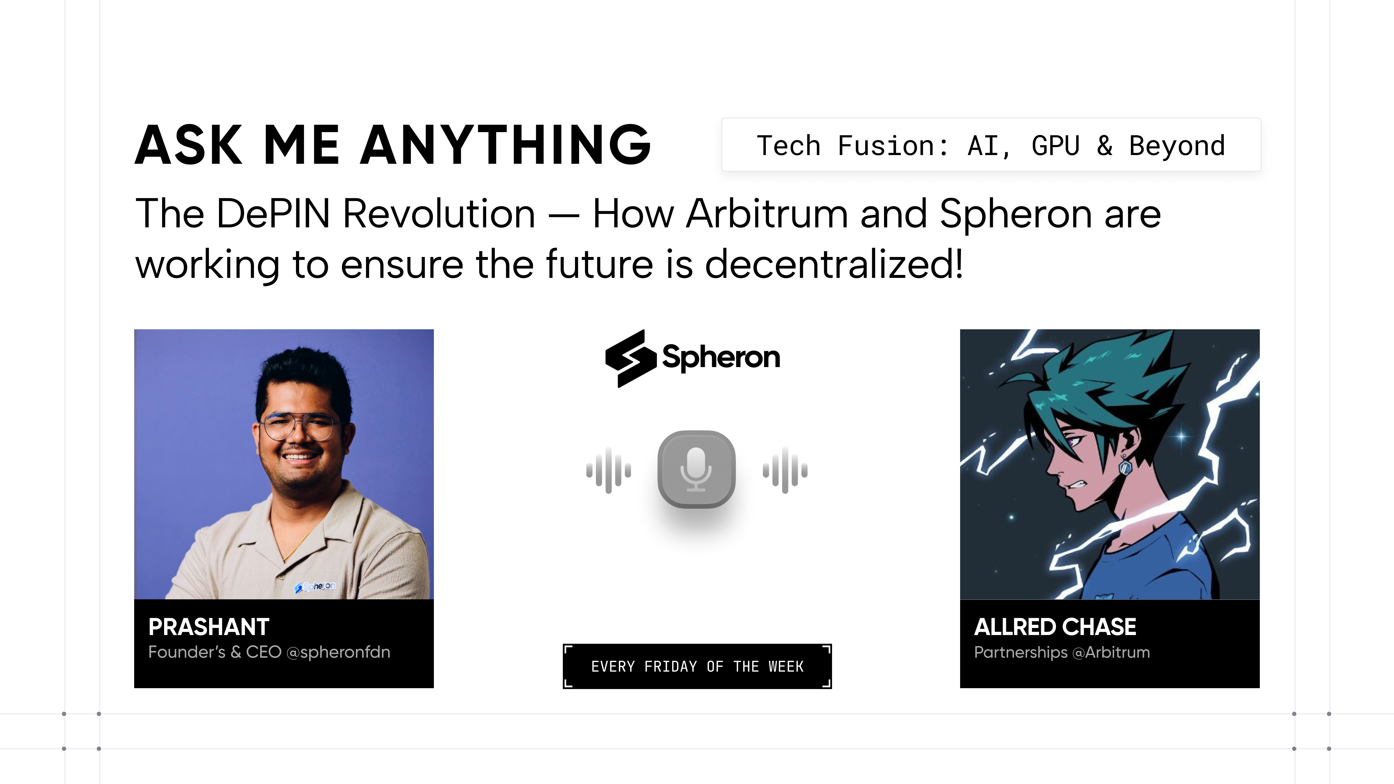 Insights from the Tech Fusion Podcast: How Arbitrum & Spheron are working to ensure the future is decentralized