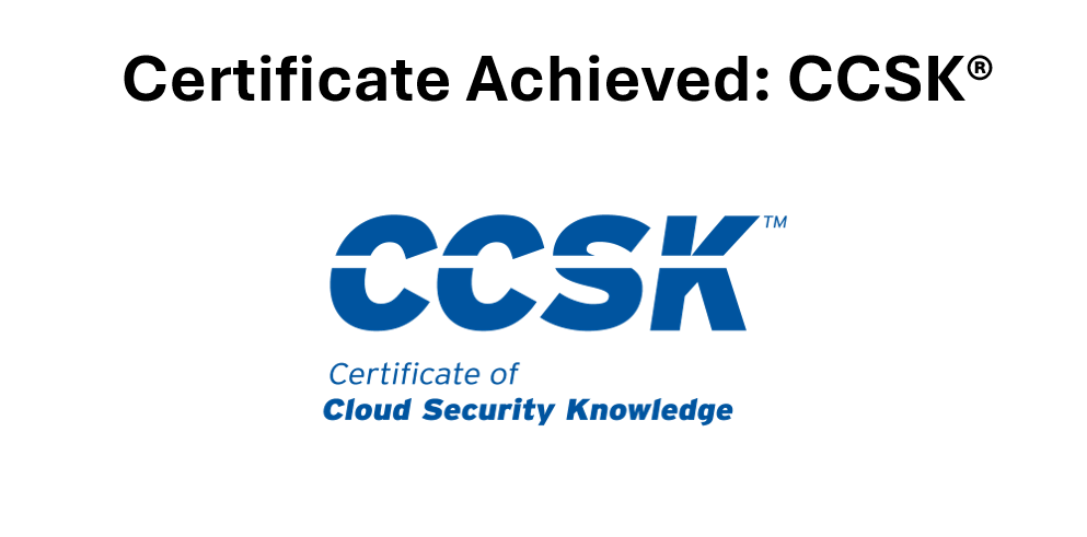 How the CCSK Certification Paved My Way to the CCSP®