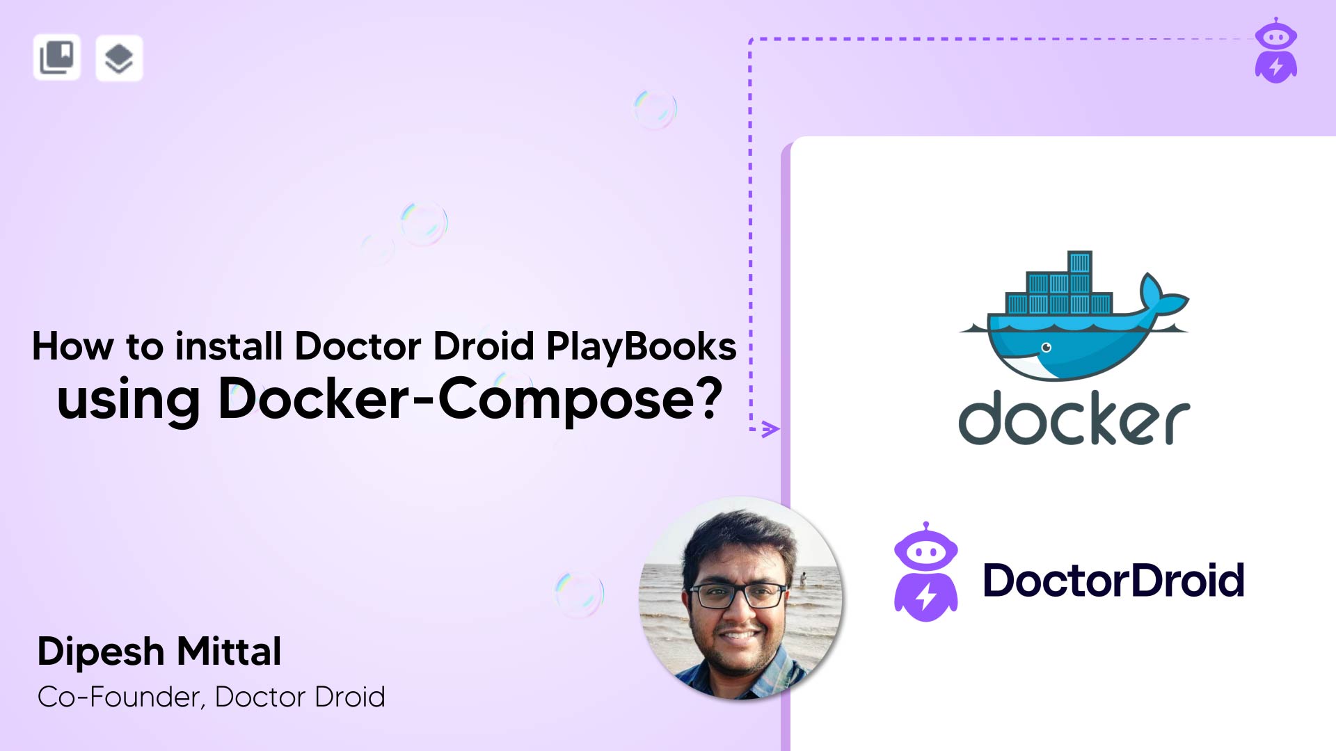 How to install Doctor Droid PlayBooks using Docker-Compose?