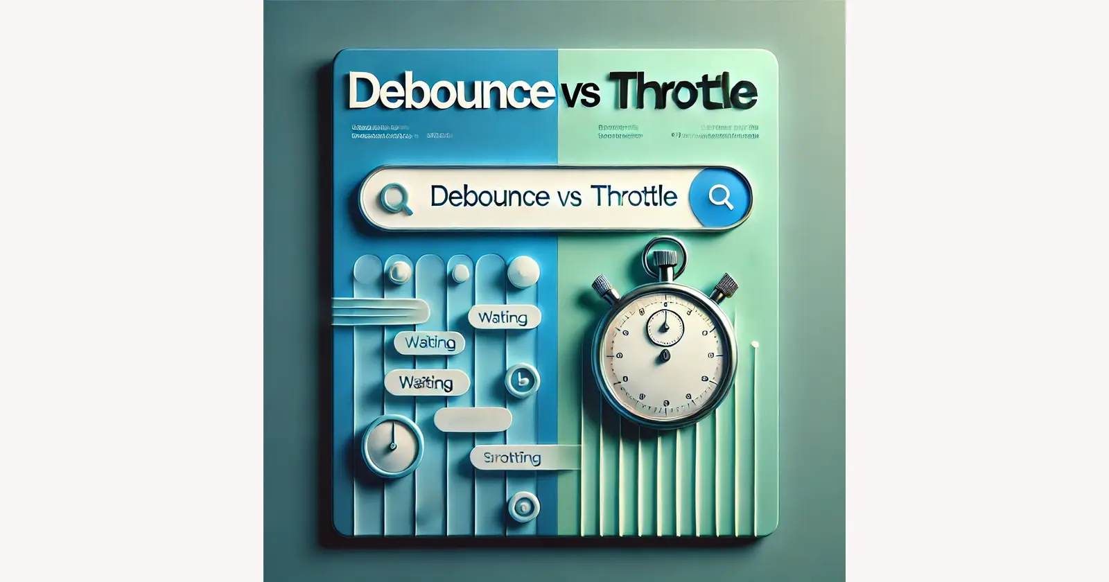 Debounce vs Throttle: Understanding the Differences and When to Use Them