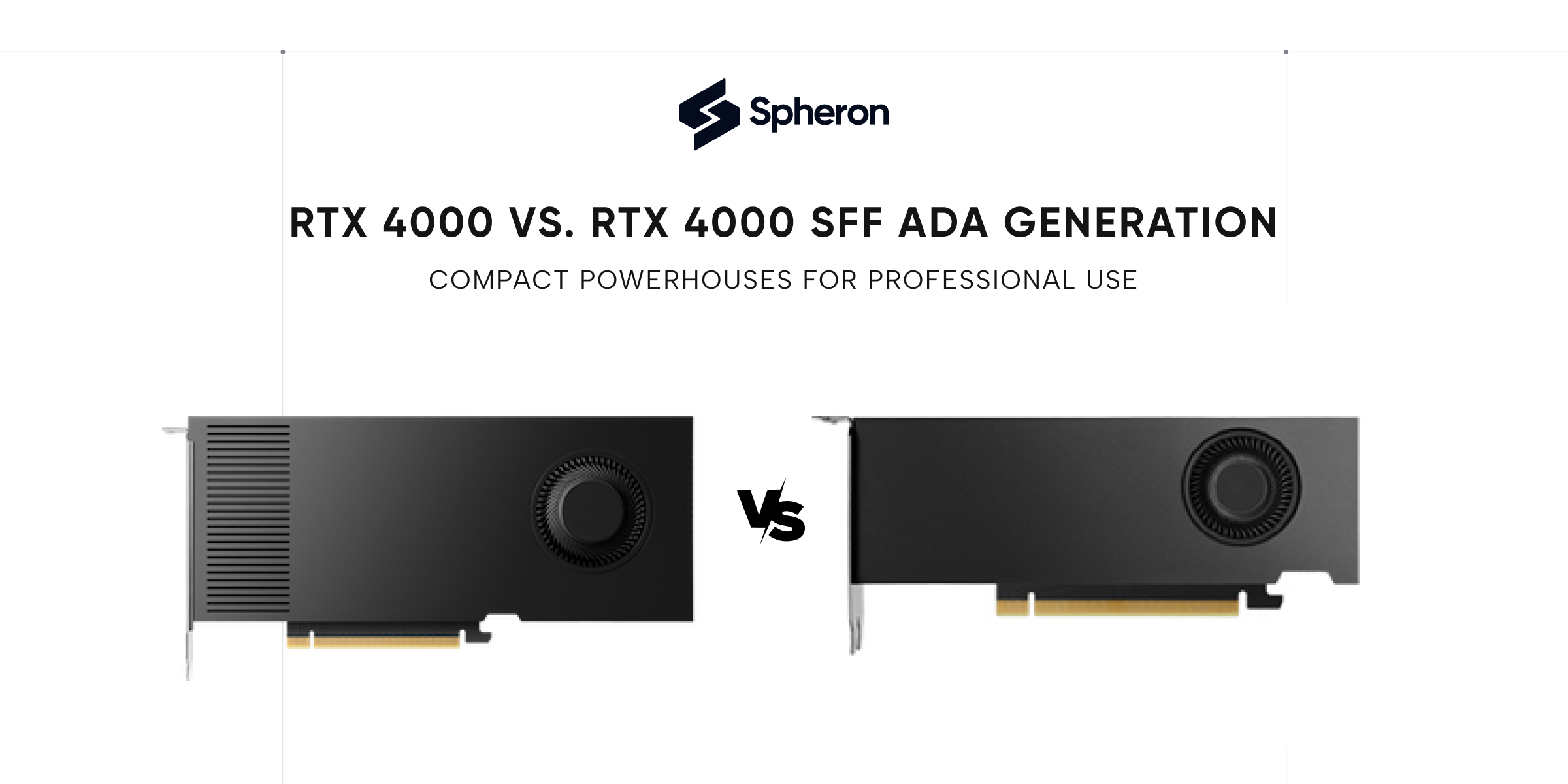 RTX 4000 vs. RTX 4000 SFF Ada Generation: Compact Powerhouses for Professional Use