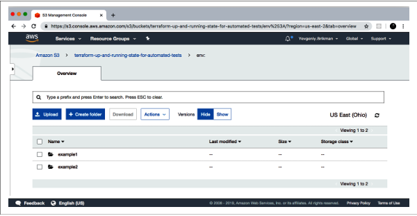 terraform workspace