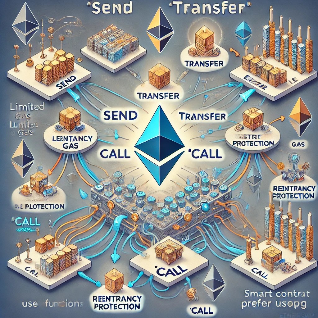 Why Do Developers Prefer call? A Deep Dive into Ethereum's Send, Transfer, and Call Functions