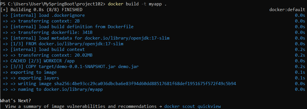 Spring Boot Development Using Docker Container