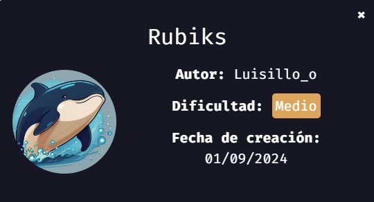 DockerLabs Rubiks