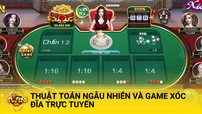 Tìm hiểu thuật toán ngẫu nhiên trong Xóc Đĩa iWin68