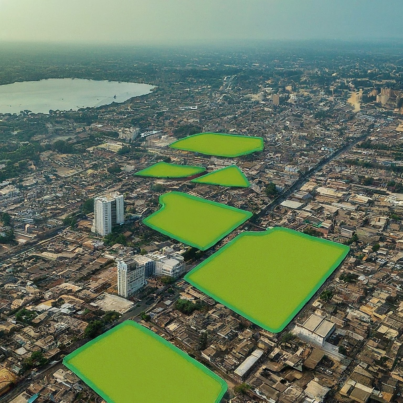 Mapping Green Spaces in Lagos, Nigeria