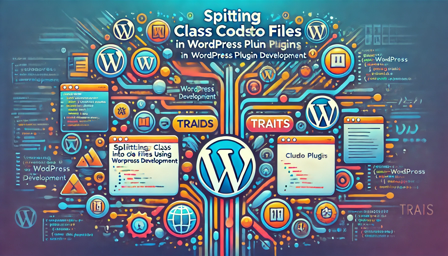Splitting Class Codes into Files Using Traits in WordPress Plugin Development for Better Code Management