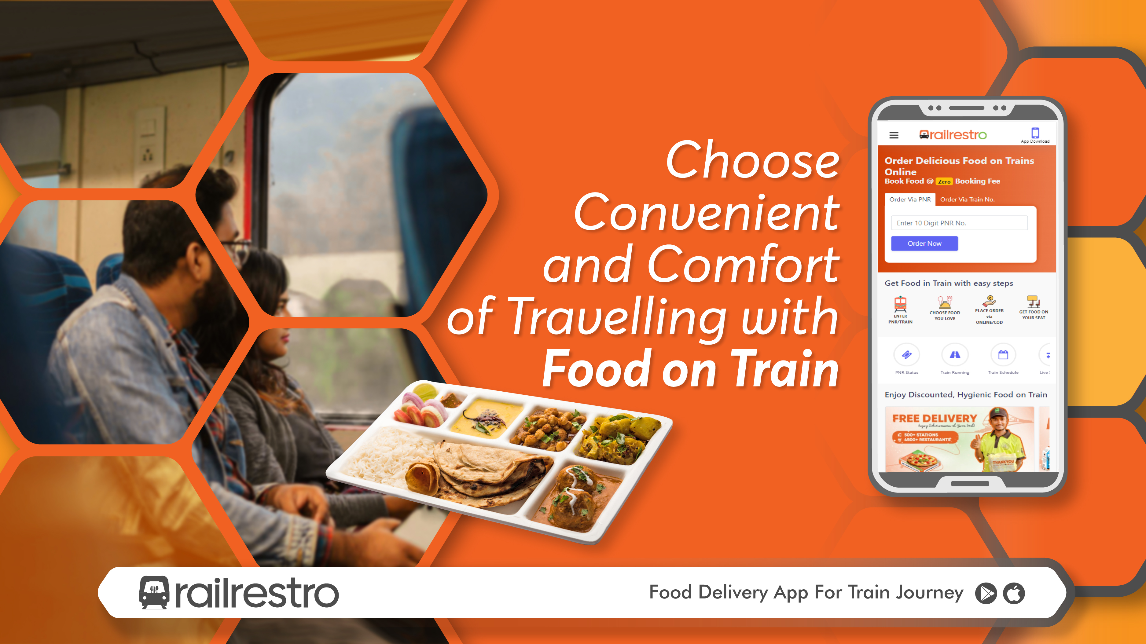 Choose Convenient and Comfort of Travelling with Food on Train
