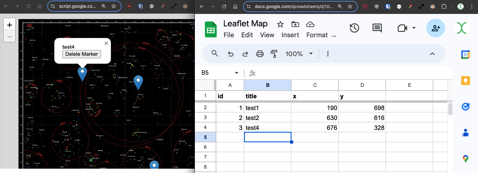 Building an Interactive XY Image Plot with Google Apps Script and Leaflet.js