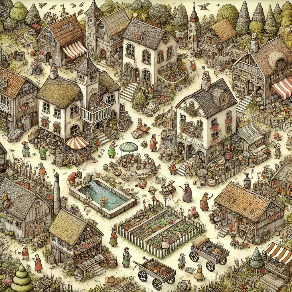 The Story of React Village: Understanding All Hooks