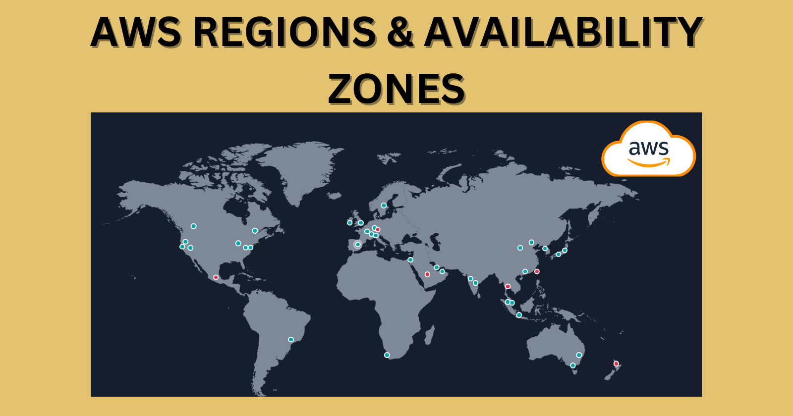 🌍 Understanding AWS Regions and Availability Zones: Building a Strong Cloud Foundation #Day12