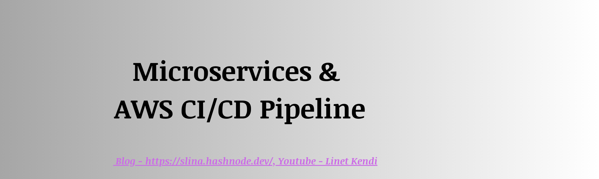 Building a Well-Architected Microservices Application  and a CI/CD Pipeline with AWS Services