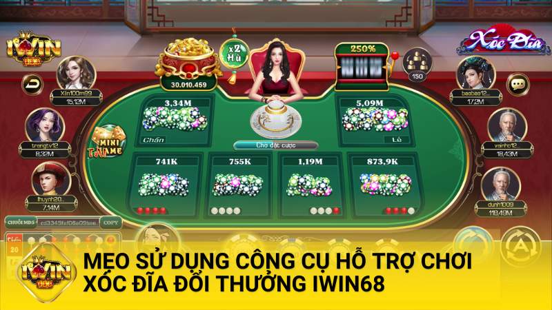 Chiến lược chơi Xóc đĩa đổi thưởng trên iWin68