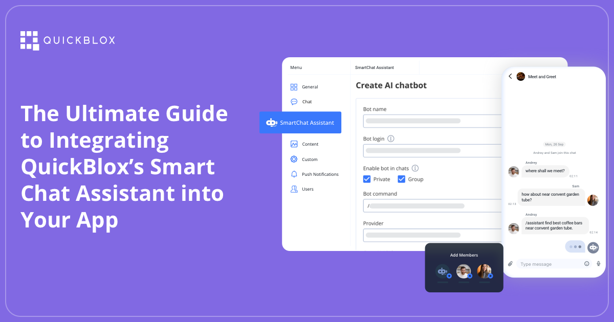 The Ultimate Guide to Integrating QuickBlox’s Smart Chat Assistant into Your App