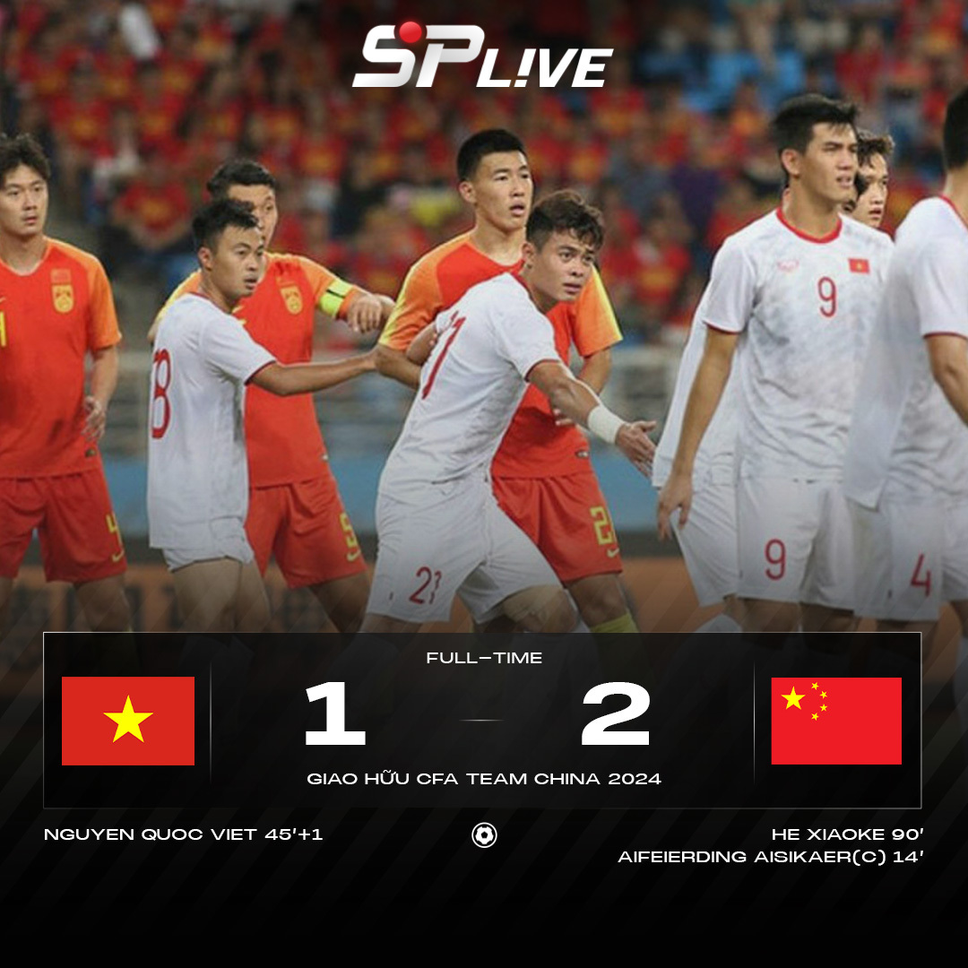 U22 Việt Nam Vs U22 Trung Quốc