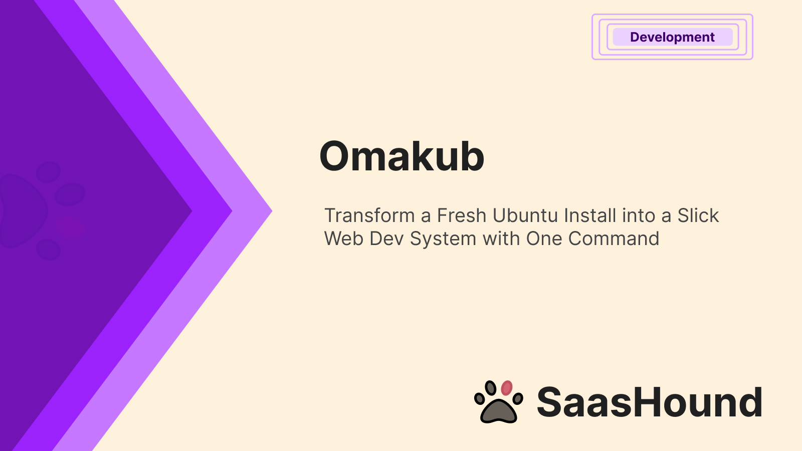 Omakub: Transform a Fresh Ubuntu Install into a Slick Web Dev System with One Command