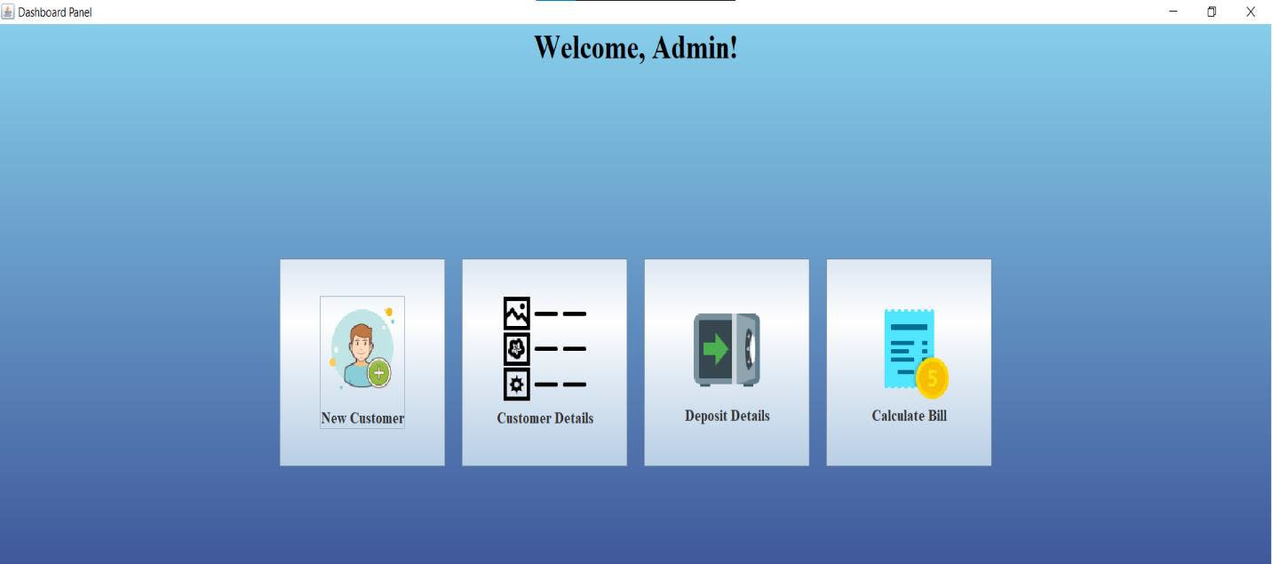 Admin DashBoard