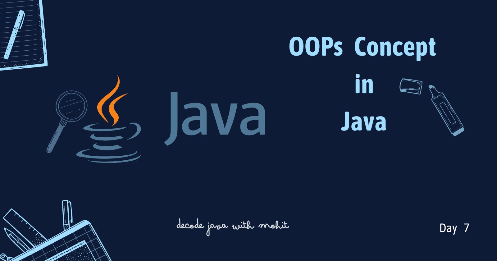 Introduction to Object-Oriented Programming (OOPs) Concept in Java