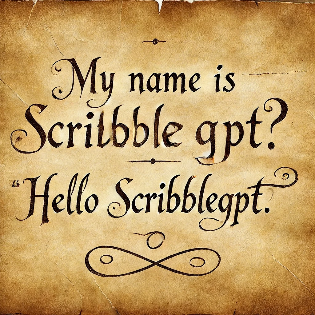 ScribbleGPT: Building a Basic Handwriting-Driven Chatbot