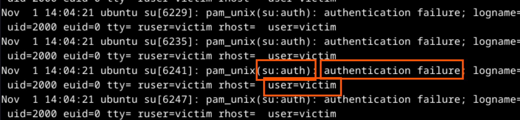 auth.log içeriği