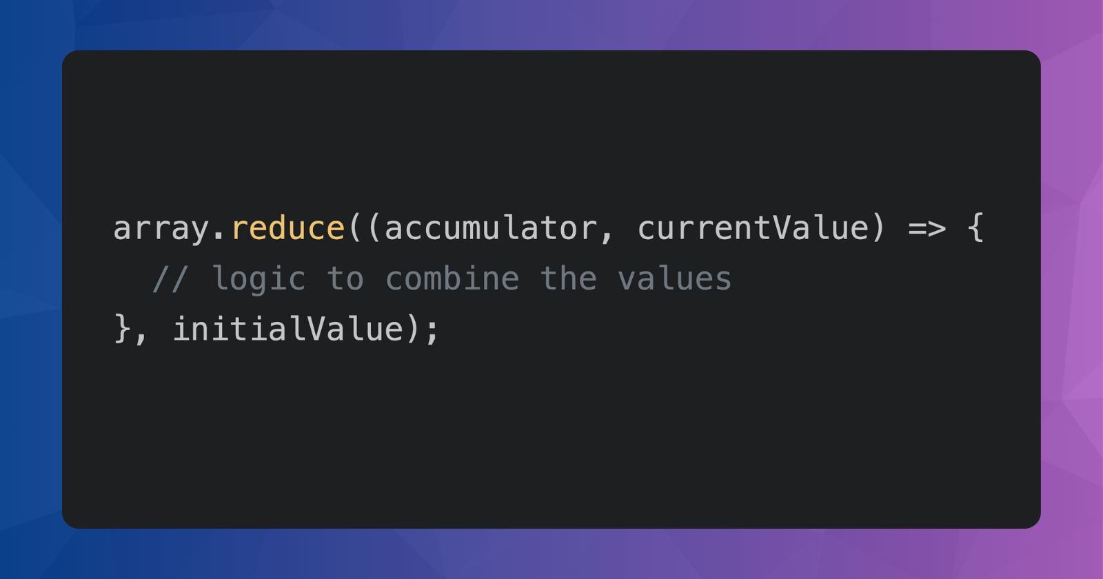 Mastering the Magic of the reduce() Method in JavaScript
