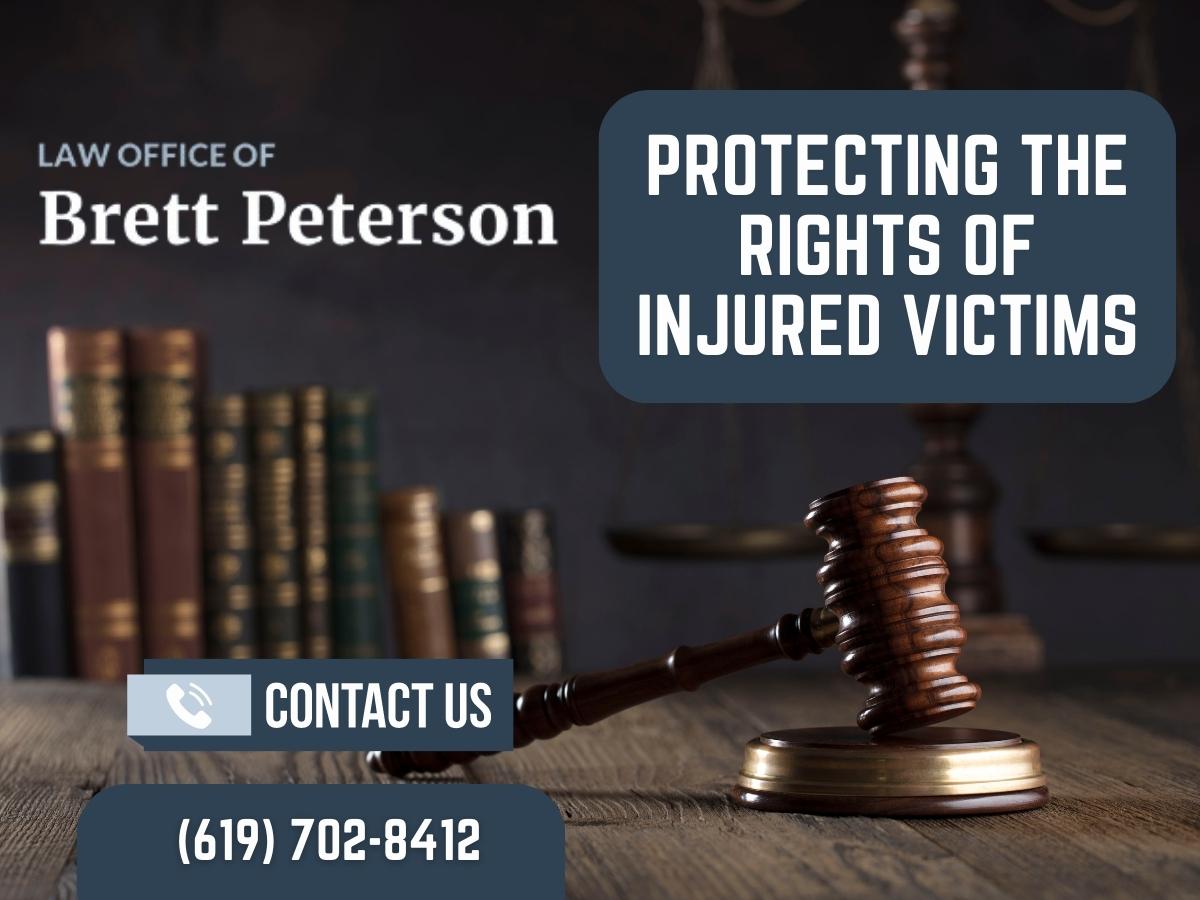 Expert San Diego Personal Injury Lawyer at the Law Office of Brett Peterson