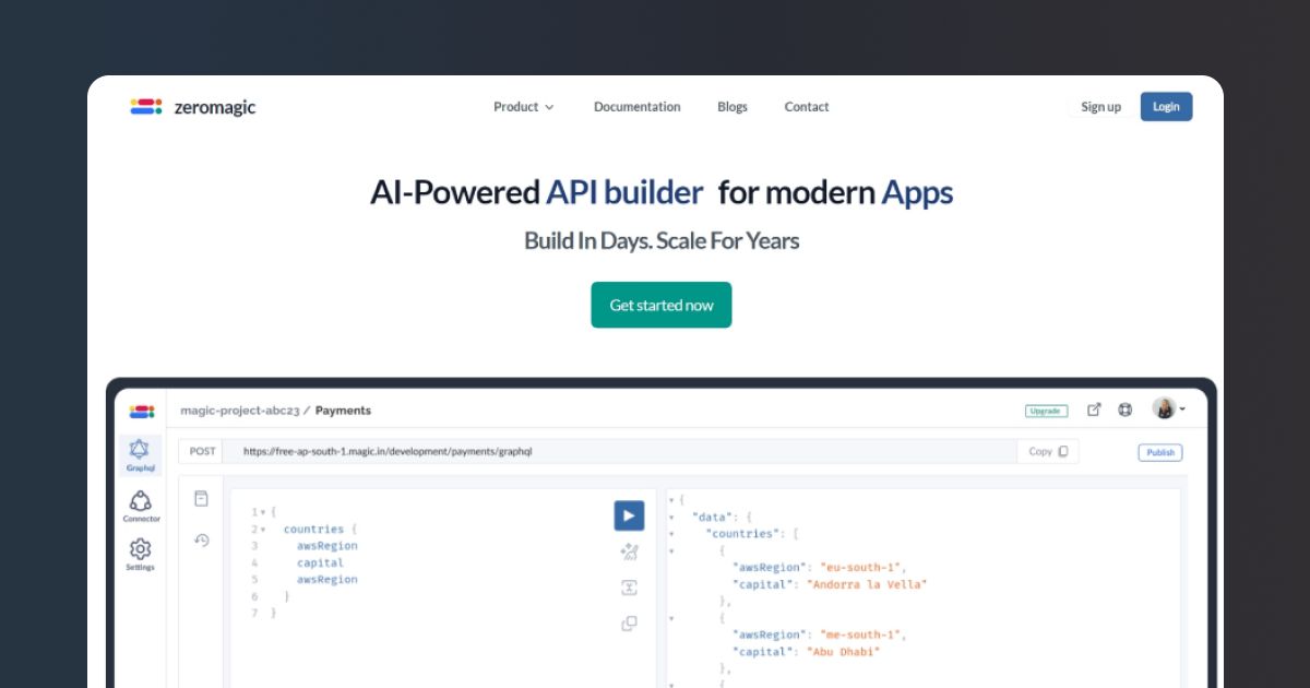 🚀 Introducing Zeromagic: The Future of AI-Powered API Development