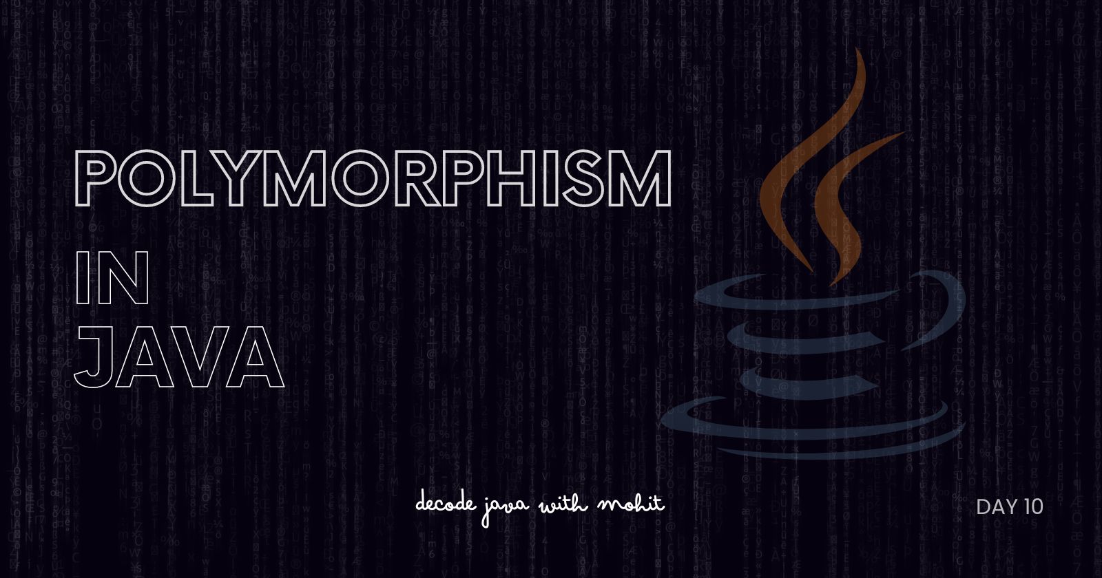 Polymorphism in Java