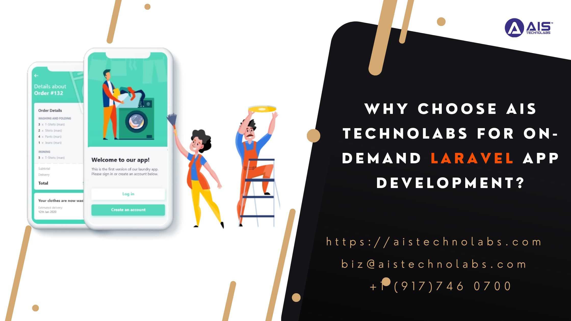 Why Choose AIS Technolabs for On-Demand Laravel App Development?