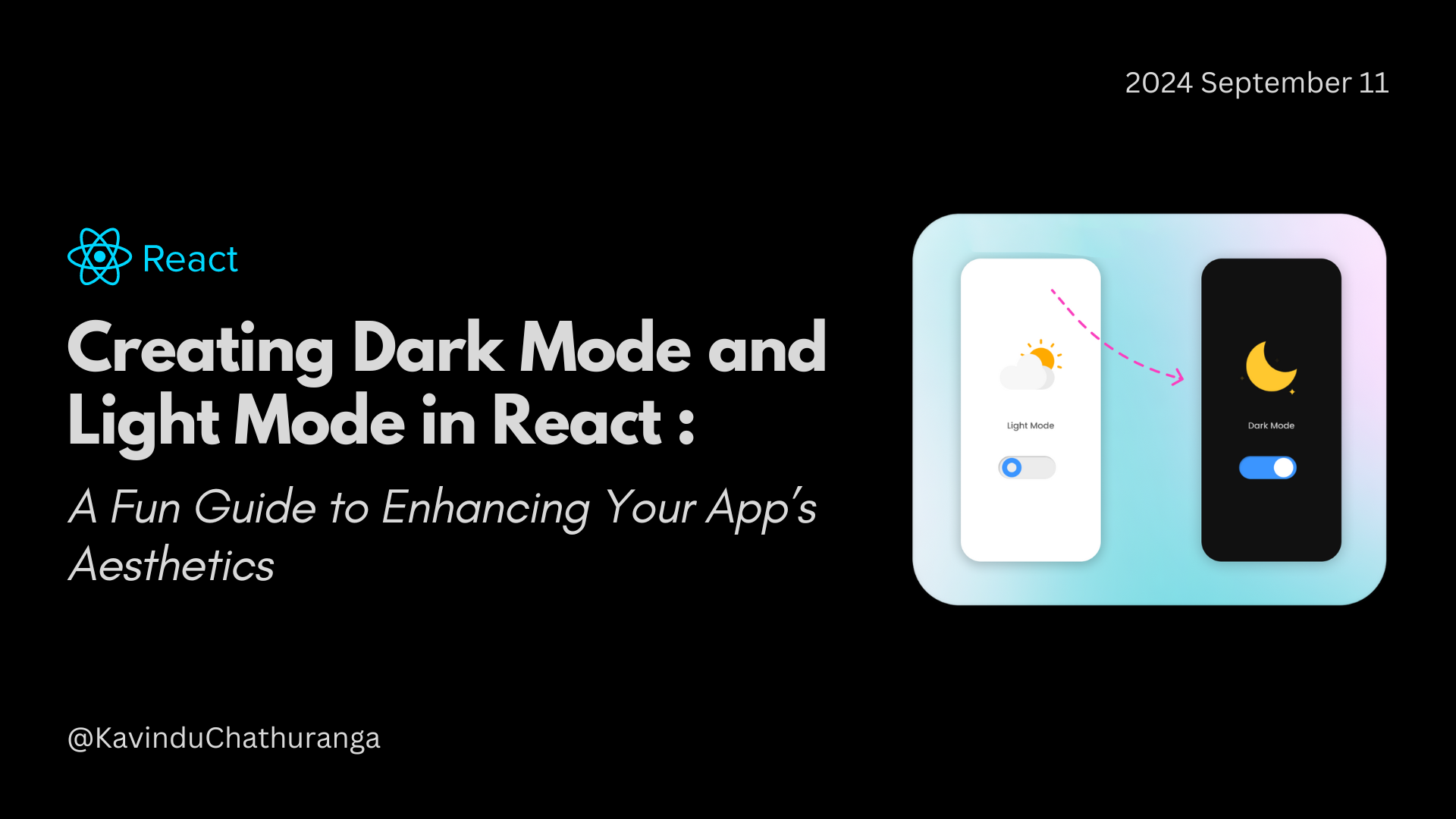 How to Implement Dark Mode and Light Mode in React