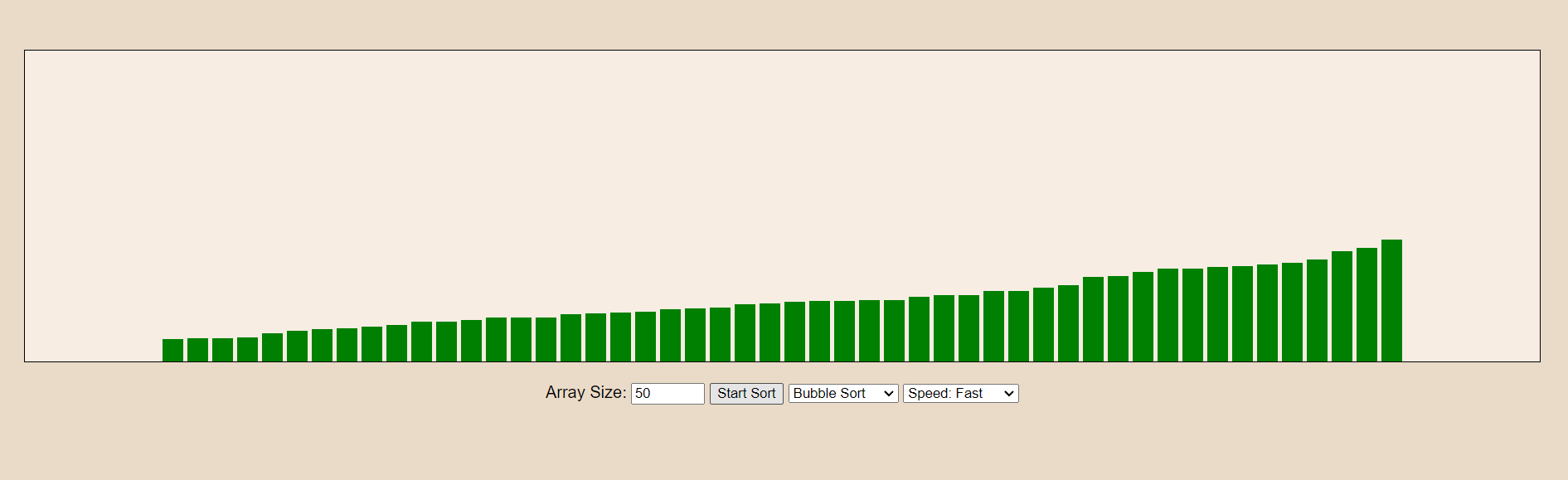 Sorting Visualizer - Best Fresher Project!