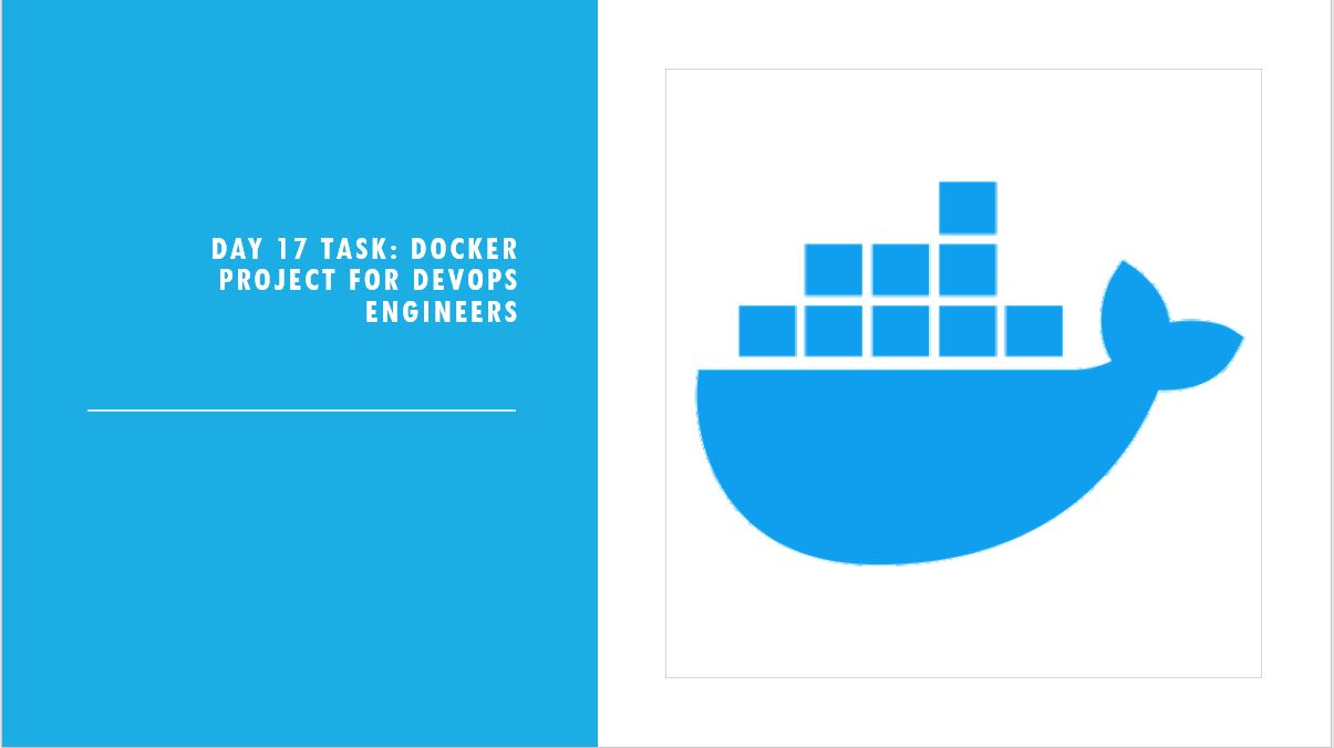 Day 17 Task: Docker Project for DevOps Engineers