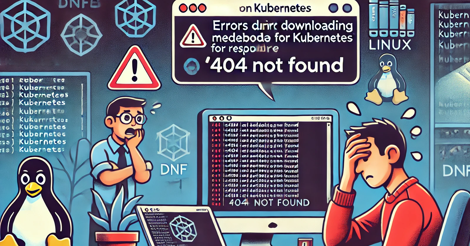 Errors during downloading metadata for repository 'kubernetes'