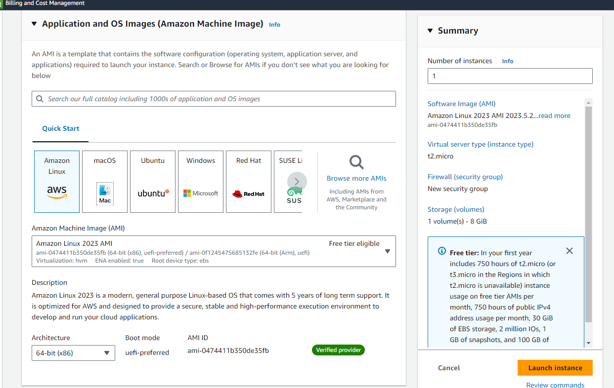 AWS EC2 Getting Started Guide