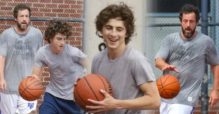 Adam Sandler and Timothée Chalamet’s Basketball Game Video Resurfaces: Fans React