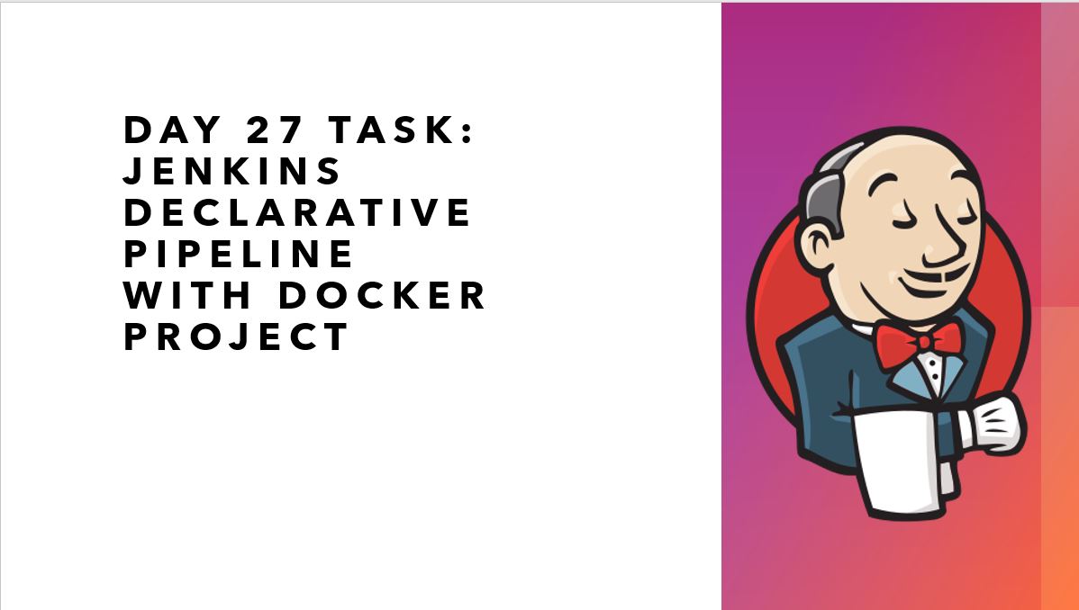 Day 27 Task: Jenkins Declarative Pipeline with Docker Project