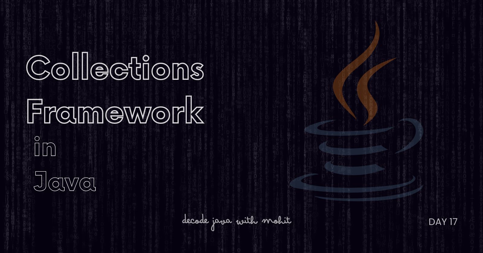 Collections Framework in Java