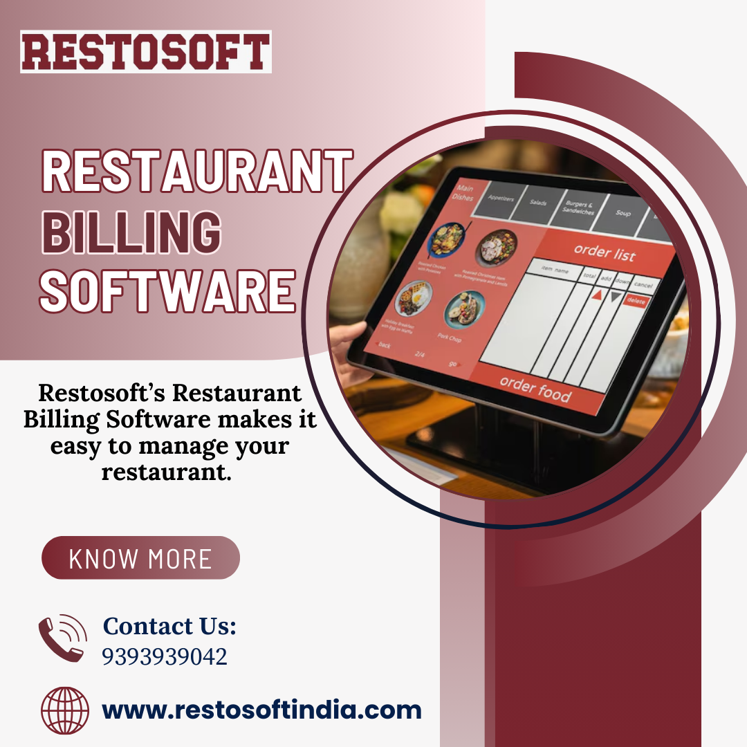 Restaurant Billing Software