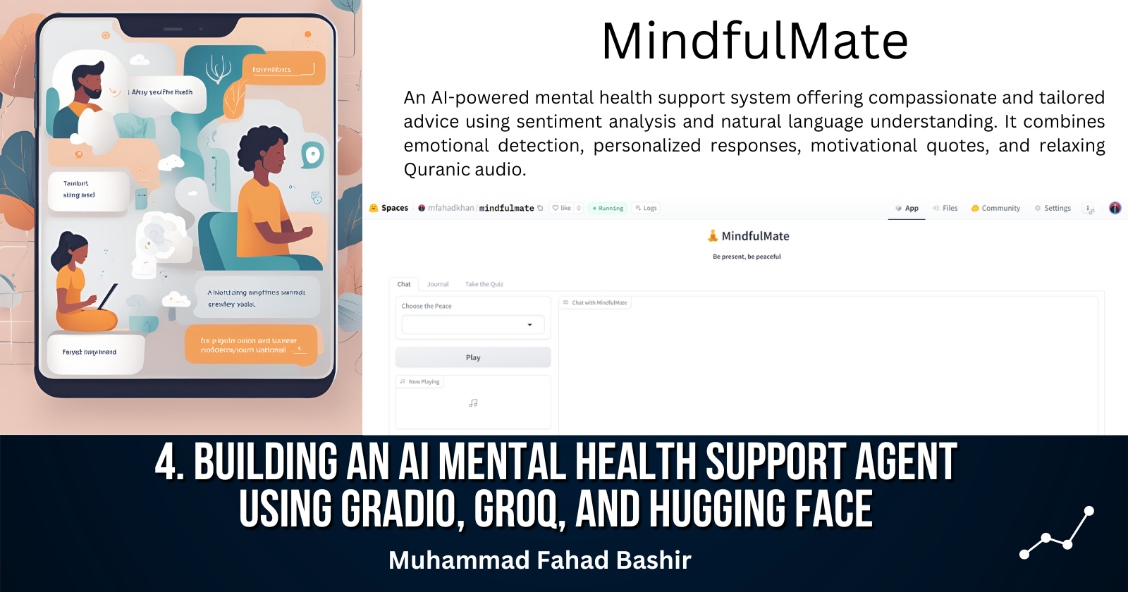 4. Building an AI Mental Health Support Agent Using Gradio, Groq, and Hugging Face